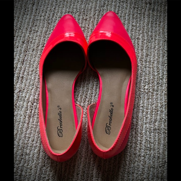 Two tone pink flats - Picture 2 of 6